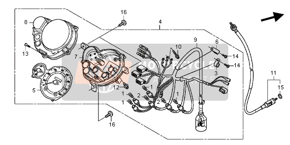 TACHOMETER (MPH)